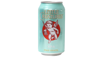 4.9% ABV - At Little Creatures we love a hoppy beer and for our latest creation we are bringing you a hop triple threat using three hop varieties in the kettle and dry hopping with three varieties for an aroma reminiscent of a delicious seasonal fruit salad. Really easy beer to drink. 